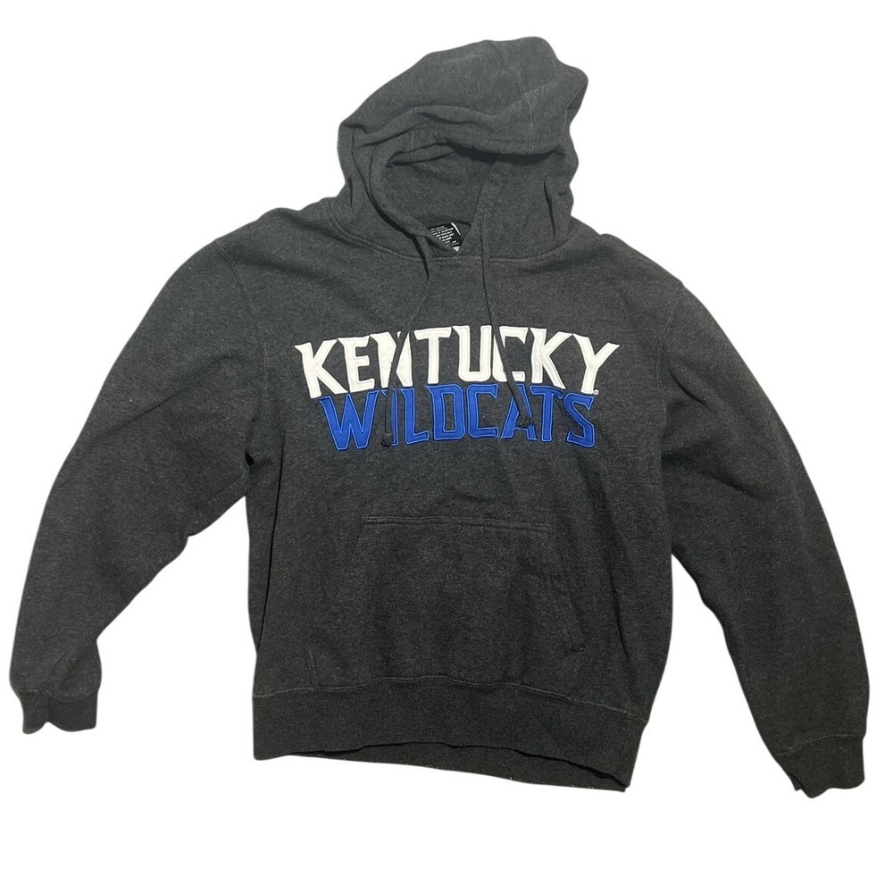 Top of the World Kentucky Wildcats Hoodie Men's Gray Pullover Sweatshirt Size S